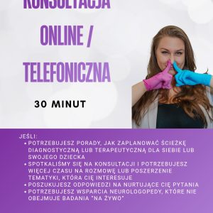 Konsultacja online/telefoniczna
